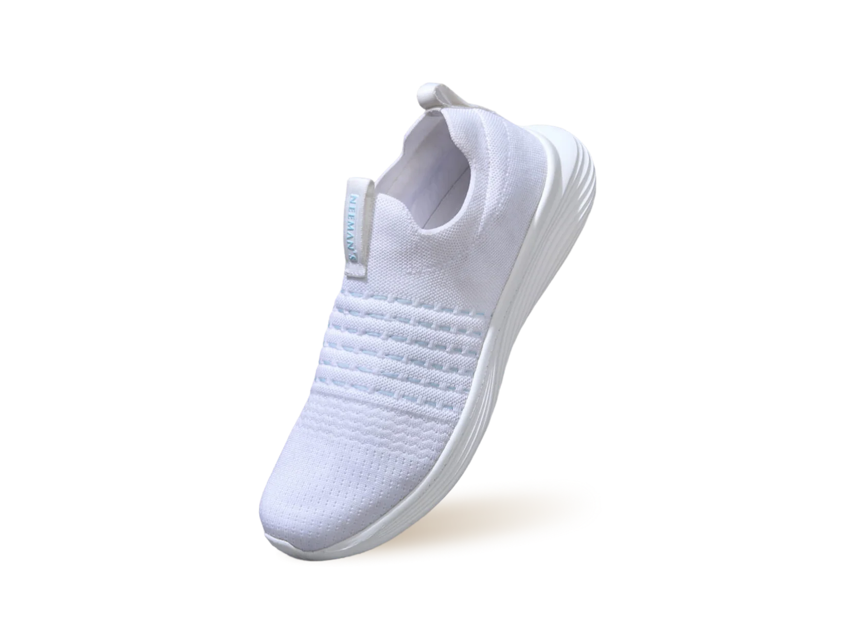 Everyday Glide Slip Ons : White - Image 8
