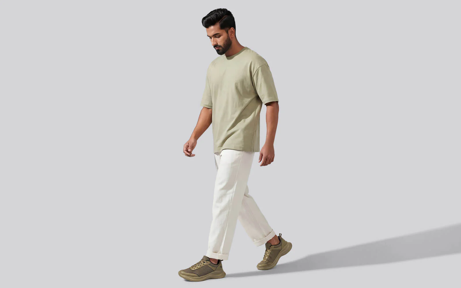 Everyday Rise Sneakers For Men : Olive - Image 6