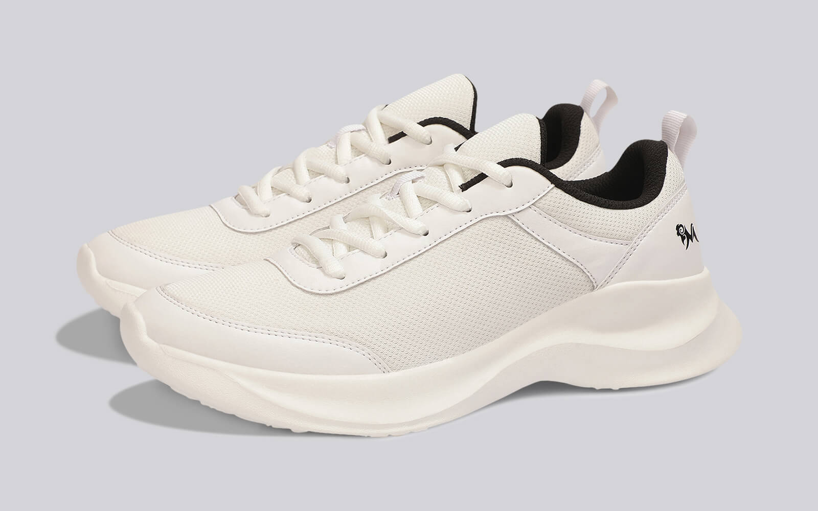 Everyday Rise Sneakers For Men : White - Image 4