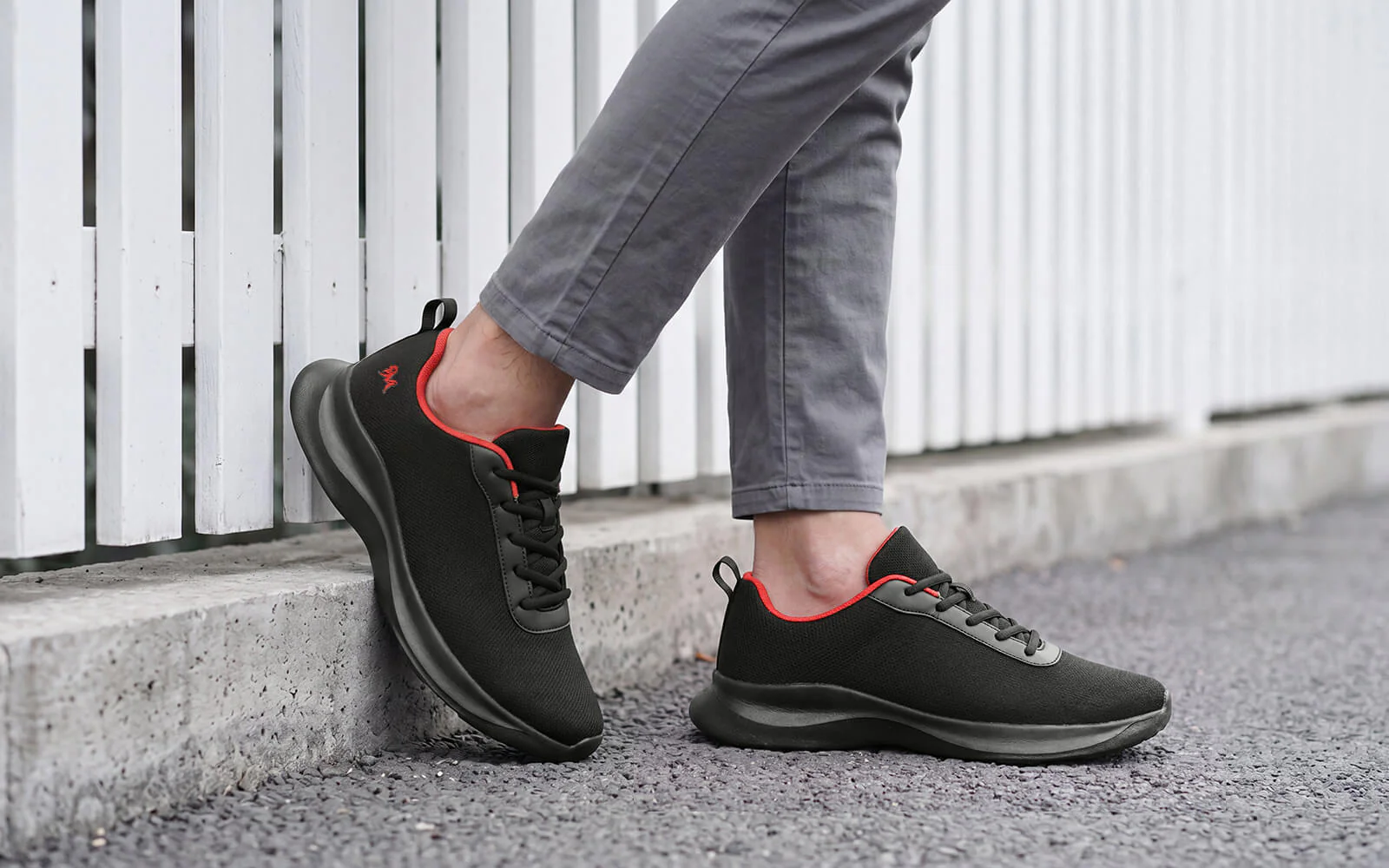 Everyday Routine Sneakers For Men : Black - Image 9