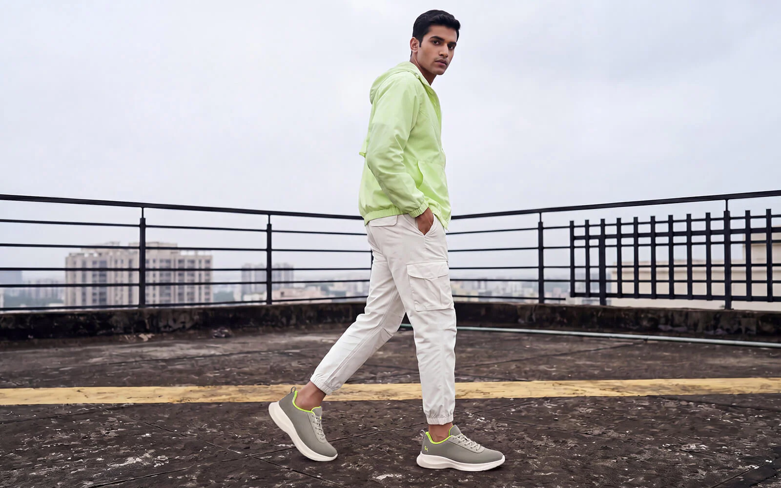 Everyday Routine Sneakers For Men : Grey - Image 7
