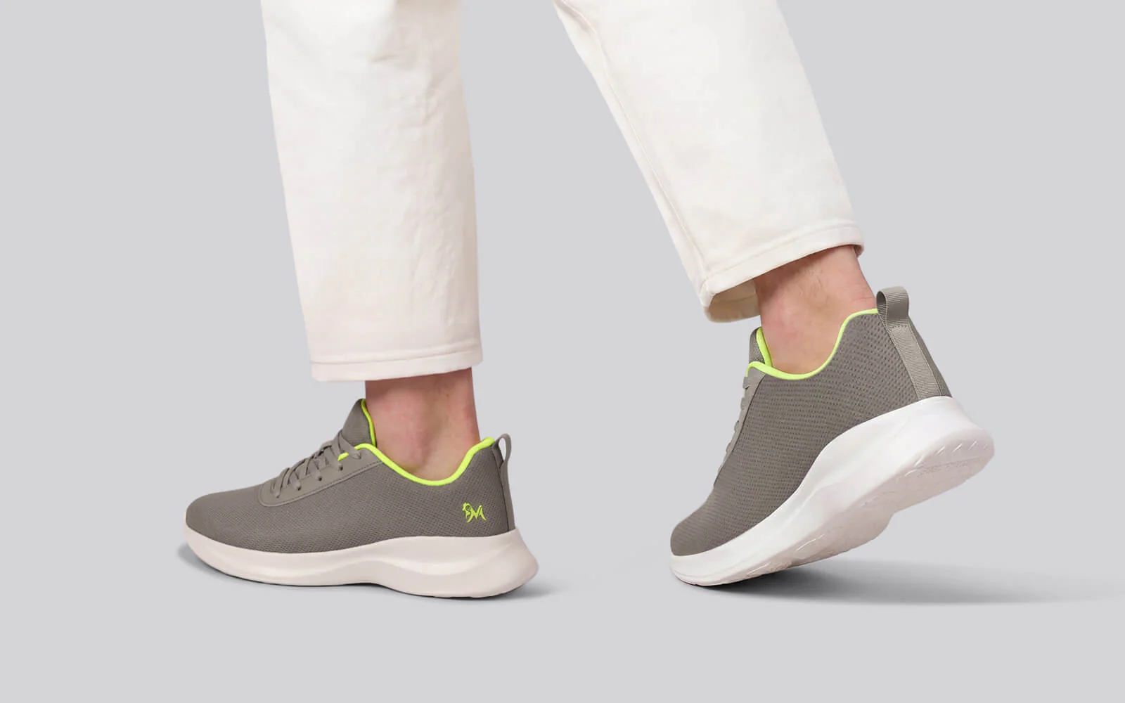 Everyday Routine Sneakers For Men : Grey - Image 8