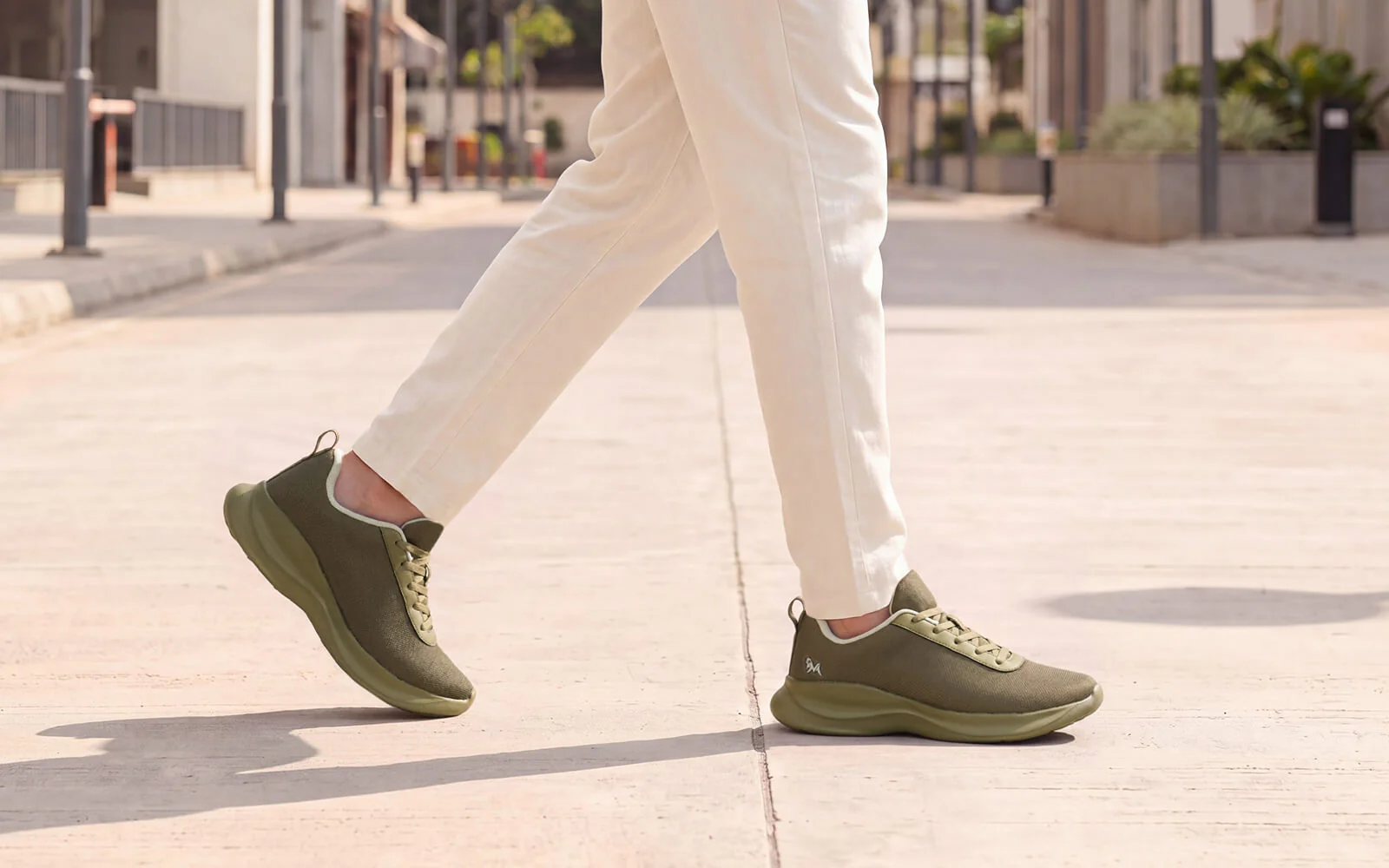 Everyday Routine Sneakers For Men : Olive - Image 8