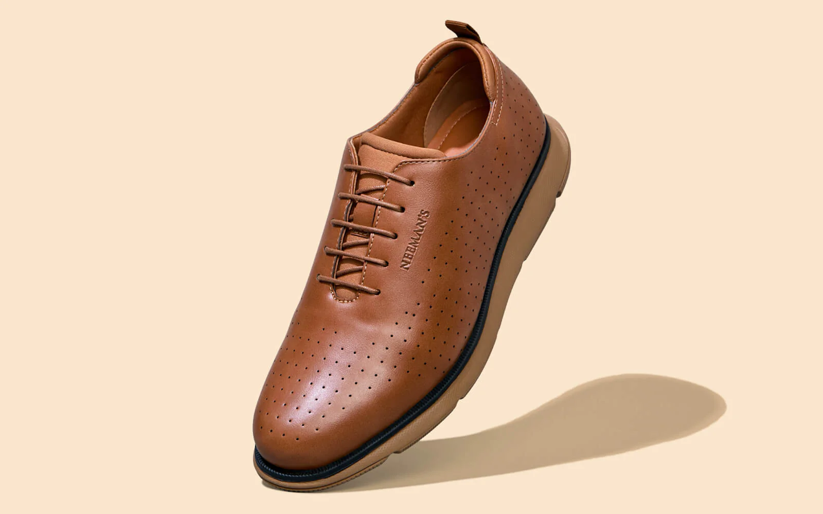 Flexy Brogues : Tan - Image 2