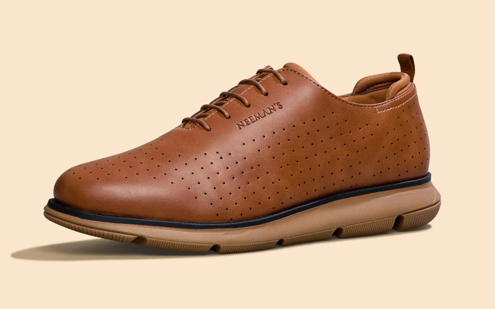Flexy Brogues : Tan - Image 3