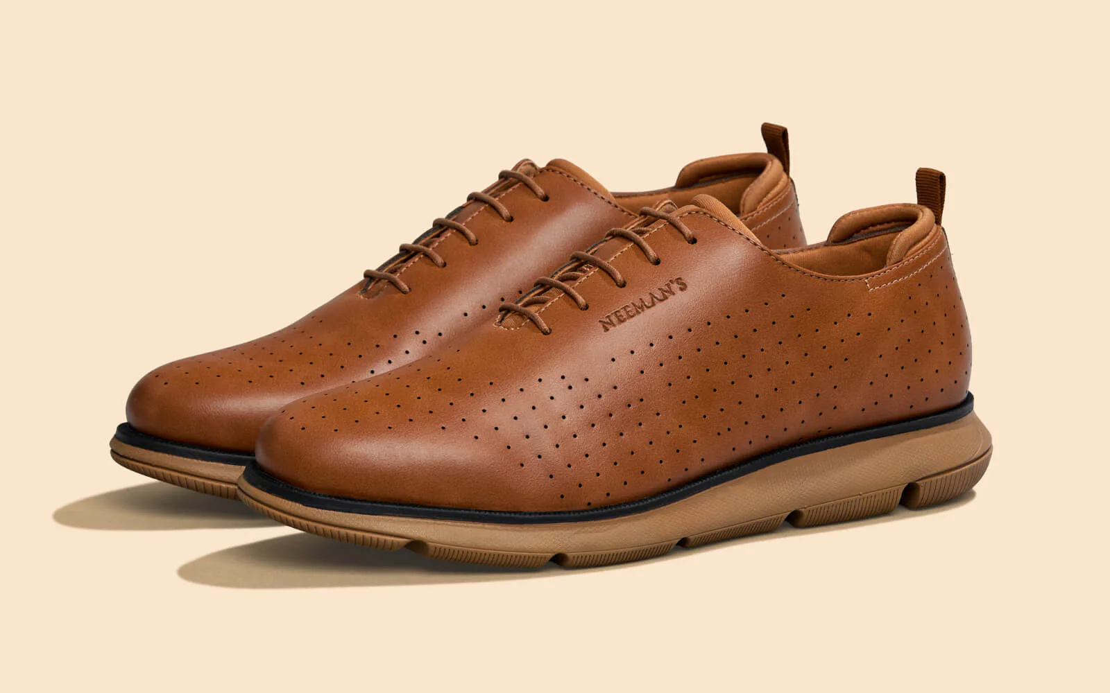 Flexy Brogues : Tan - Image 6