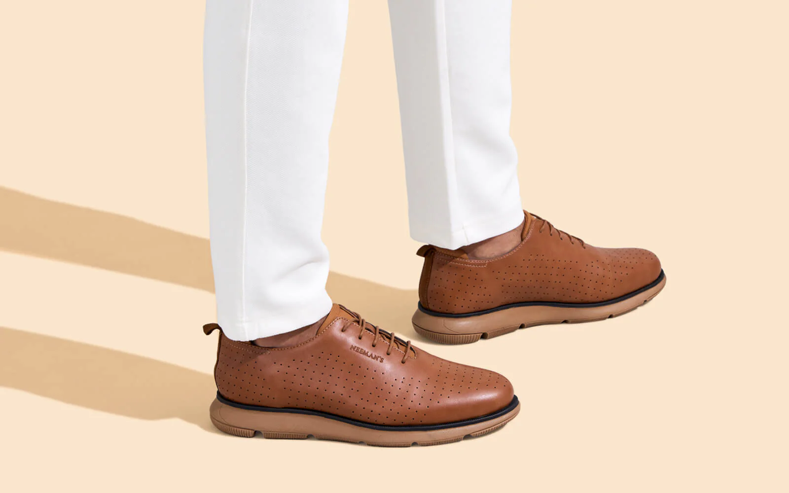 Flexy Brogues : Tan - Image 8