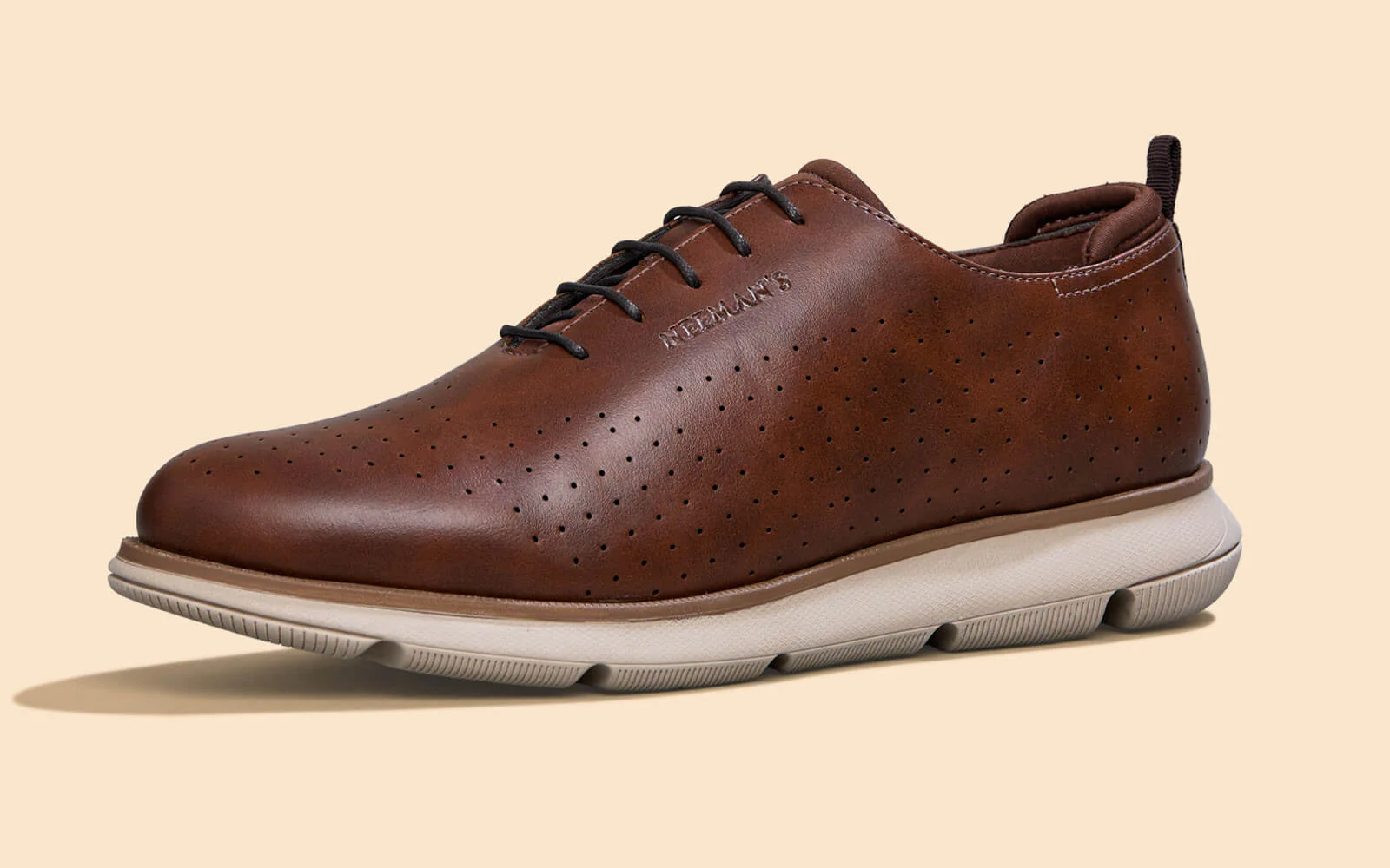 Flexy Brogues : Brown - Image 3