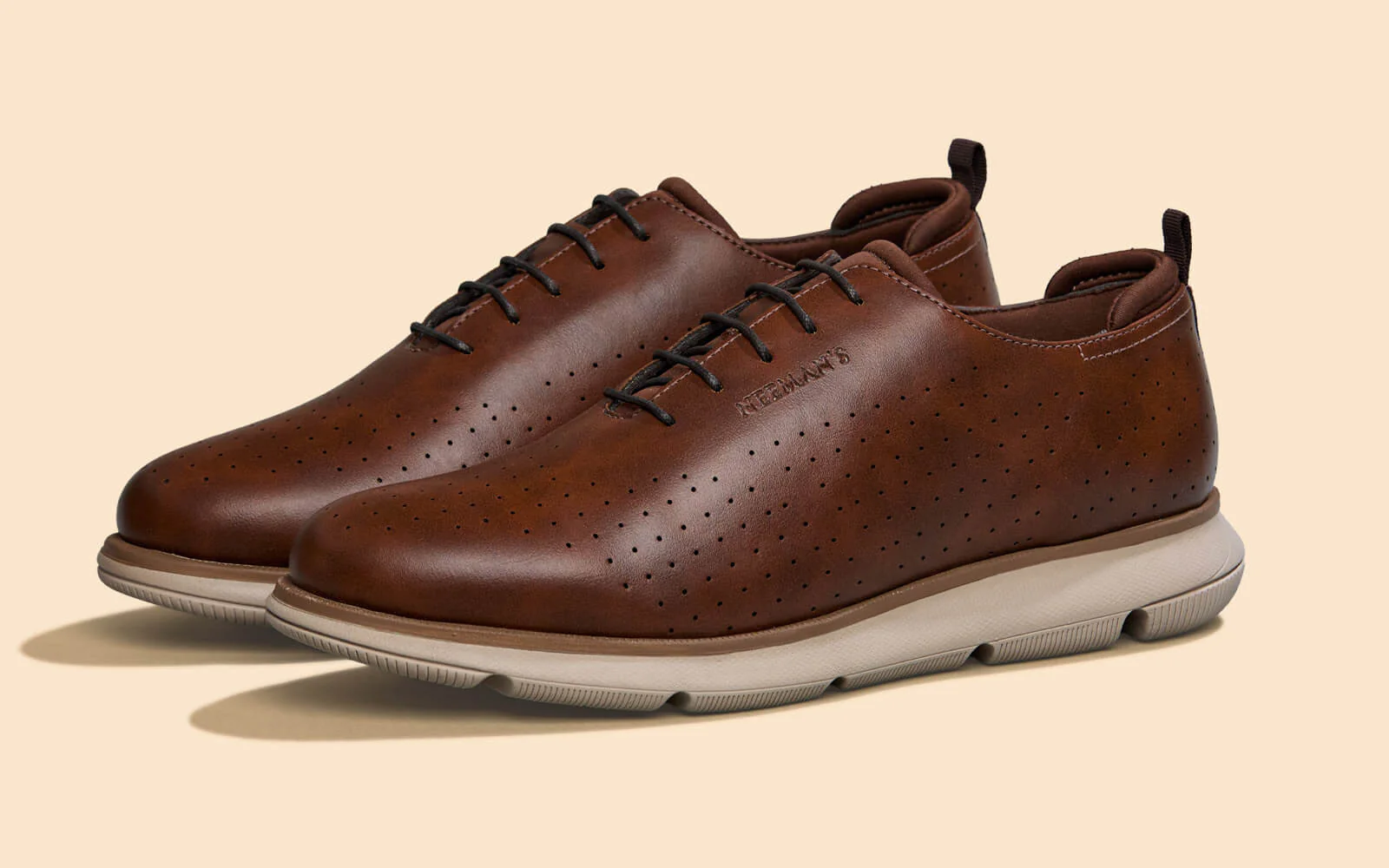 Flexy Brogues : Brown - Image 6