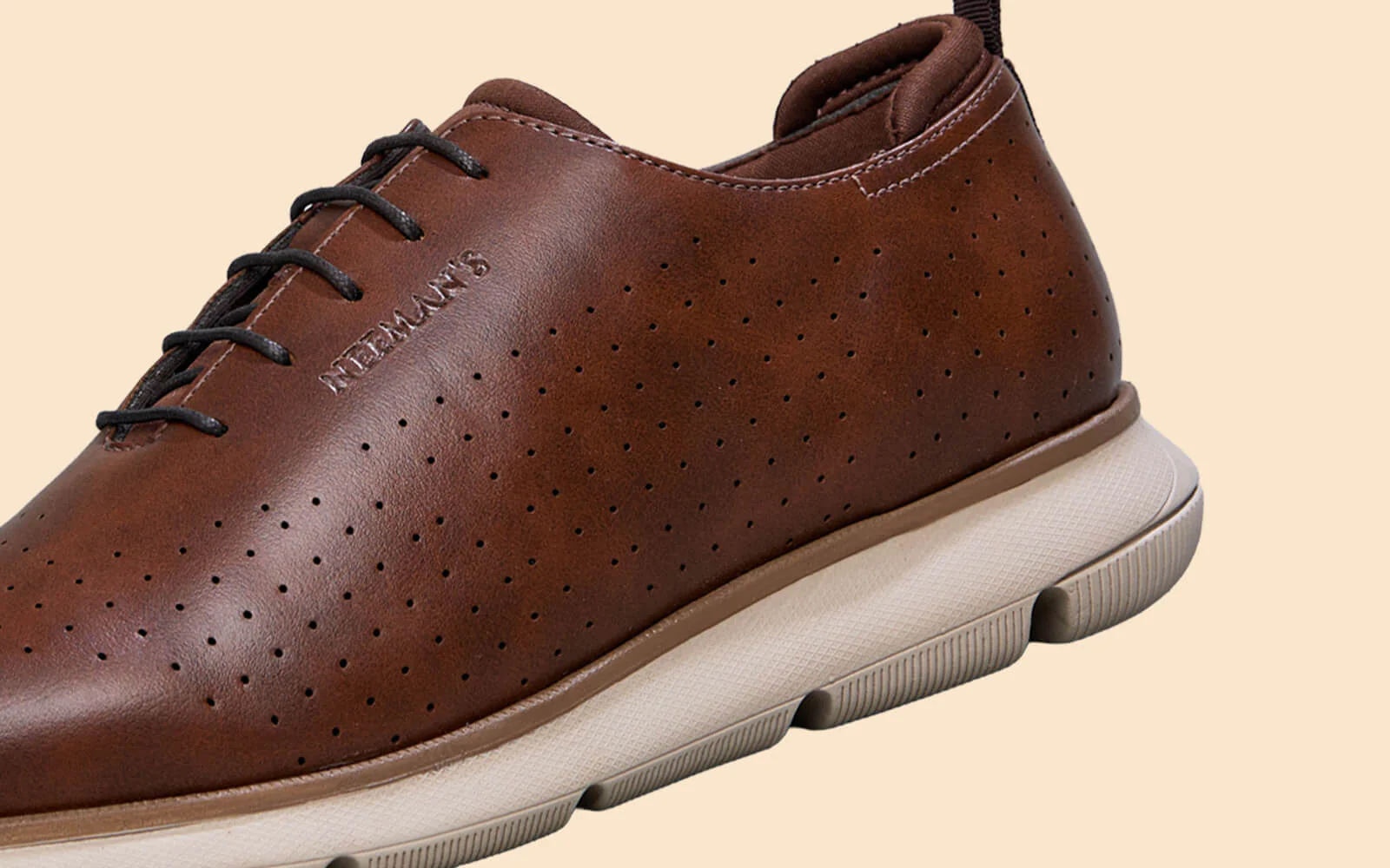 Flexy Brogues : Brown - Image 7