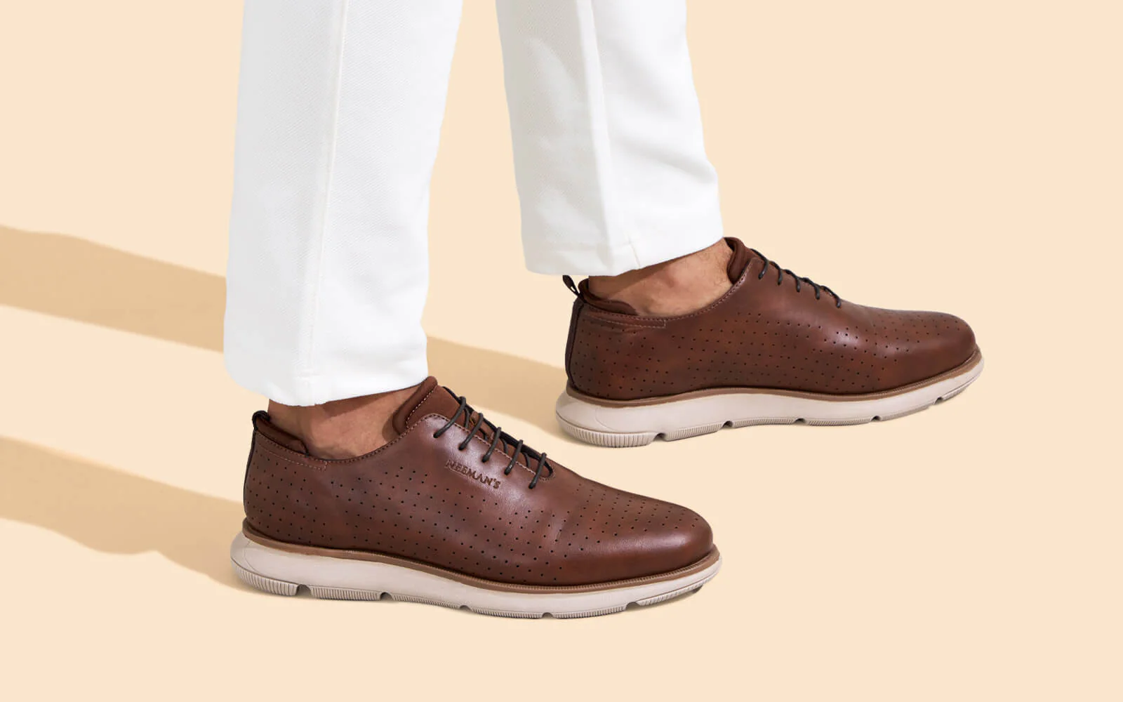 Flexy Brogues : Brown - Image 8