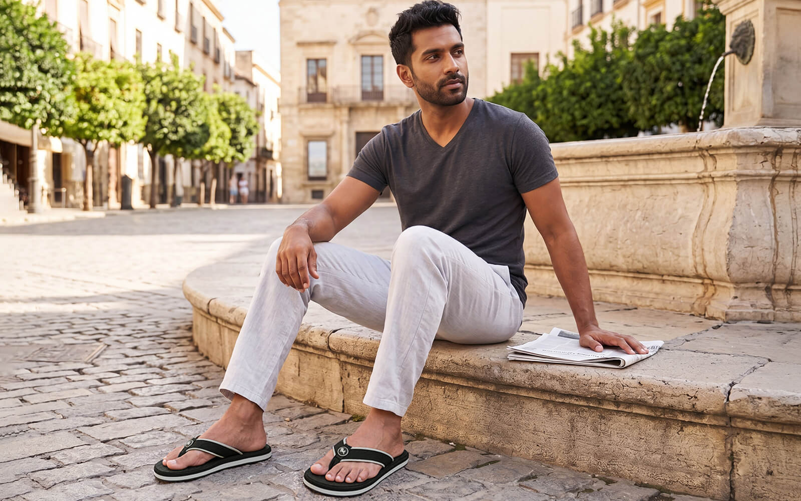 Fluffy Flips 2.0 For Men : Black - Image 8