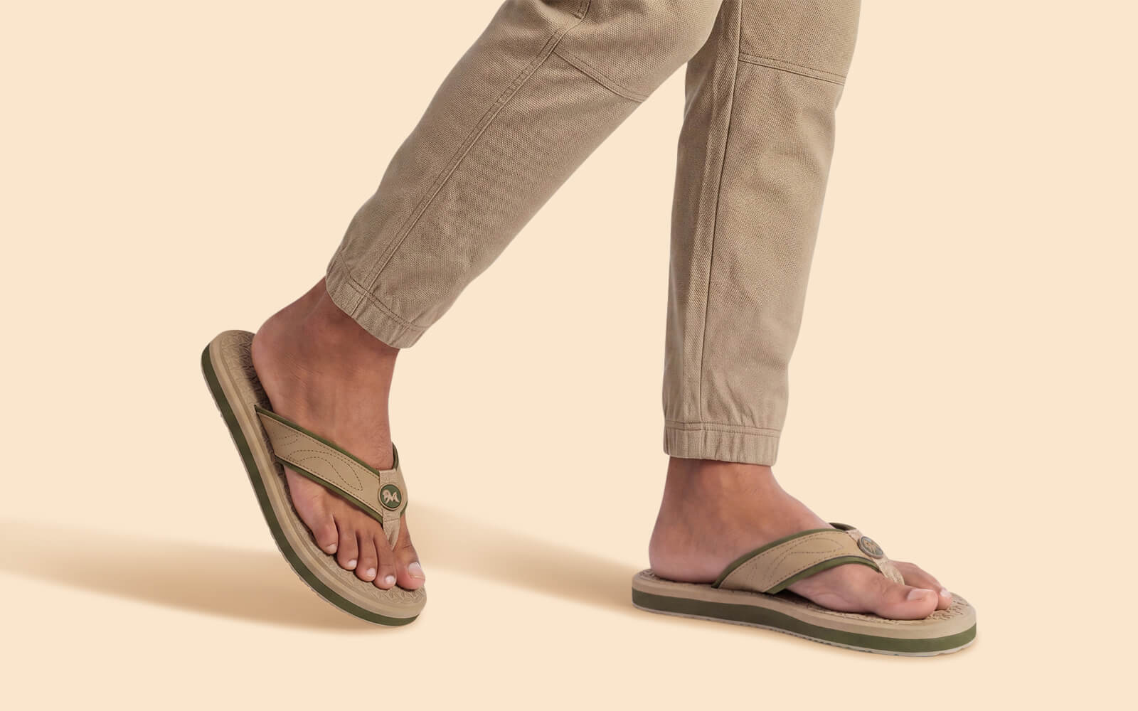 Fluffy Flips 2.0 For Men : Ecru - Image 7