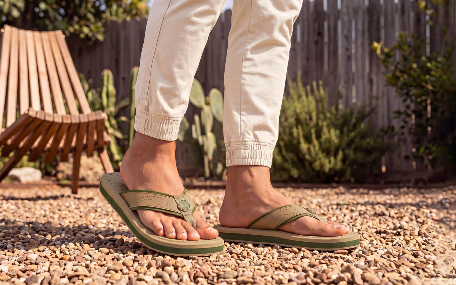Fluffy Flips 2.0 For Men : Ecru - Image 8