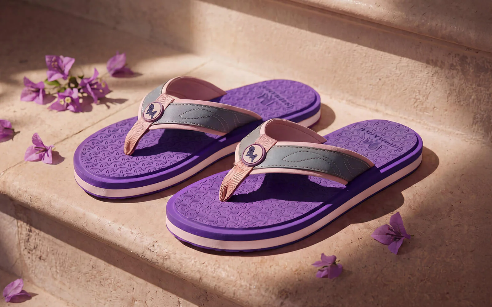Fluffy Flips 2.0 For Women : Purple - Image 2