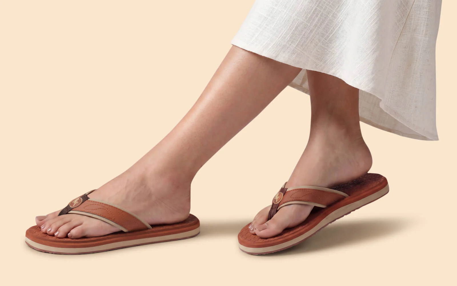 Fluffy Flips 2.0 For Women : Rust - Image 9