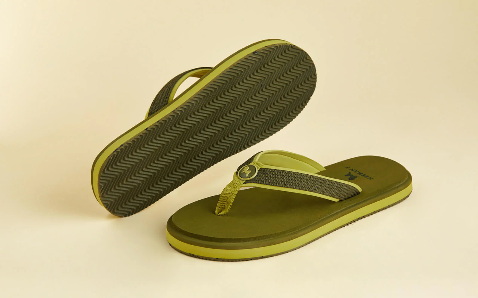 Fluffy flips : Avocado Green - Image 3