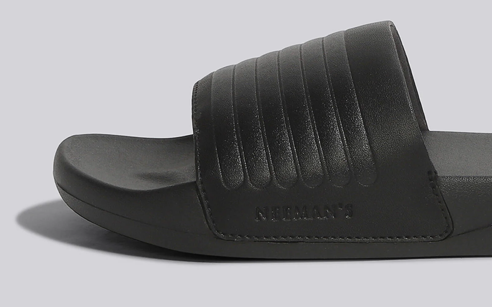 FootBed Slides for Women : Black - Image 8