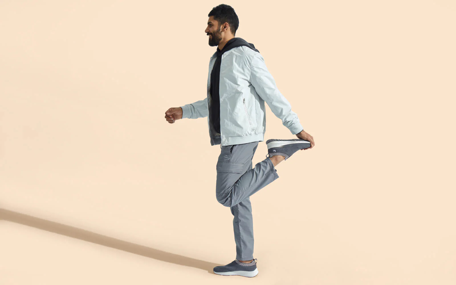 Grip Fit Slip Ons : Grey - Image 10