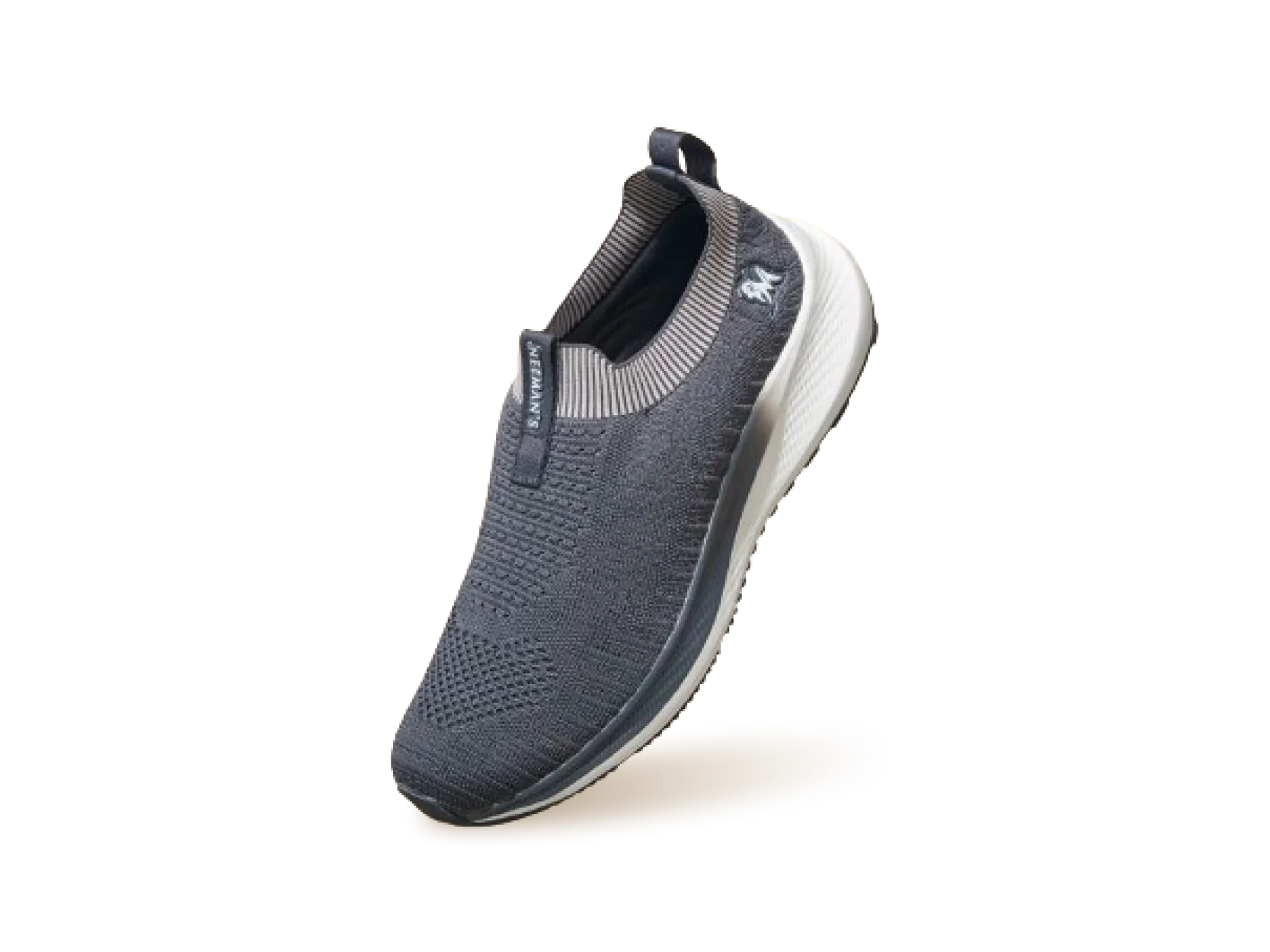 Grip Fit Slip Ons : Grey - Image 11
