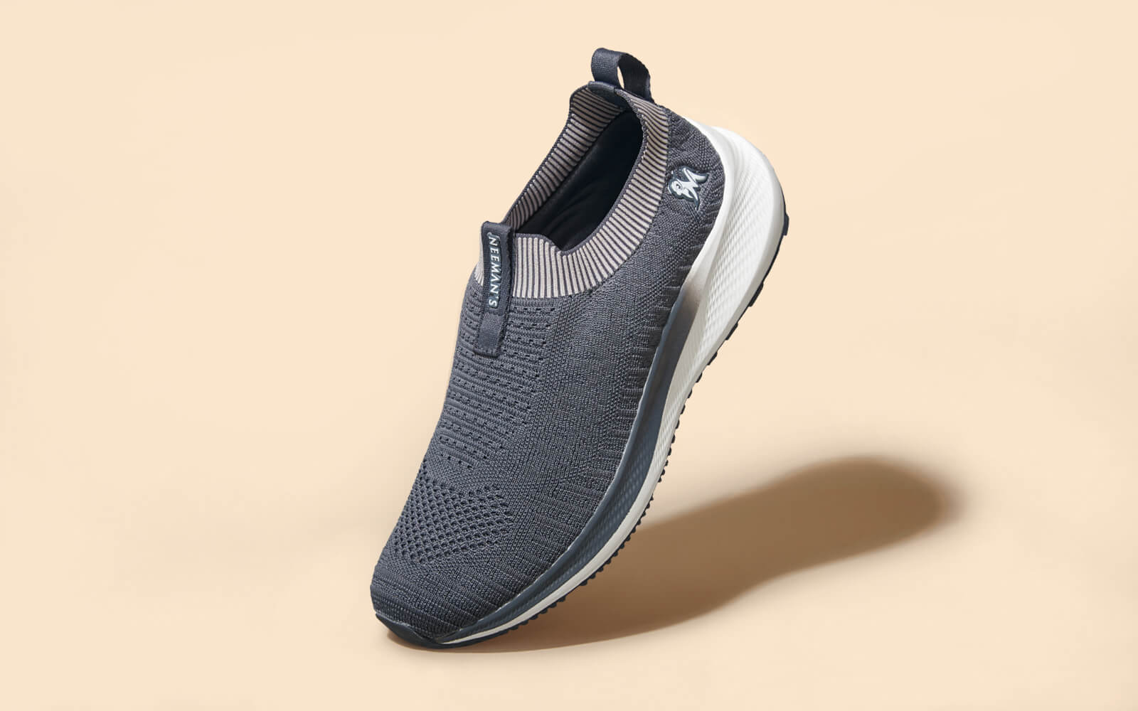 Grip Fit Slip Ons : Grey - Image 3