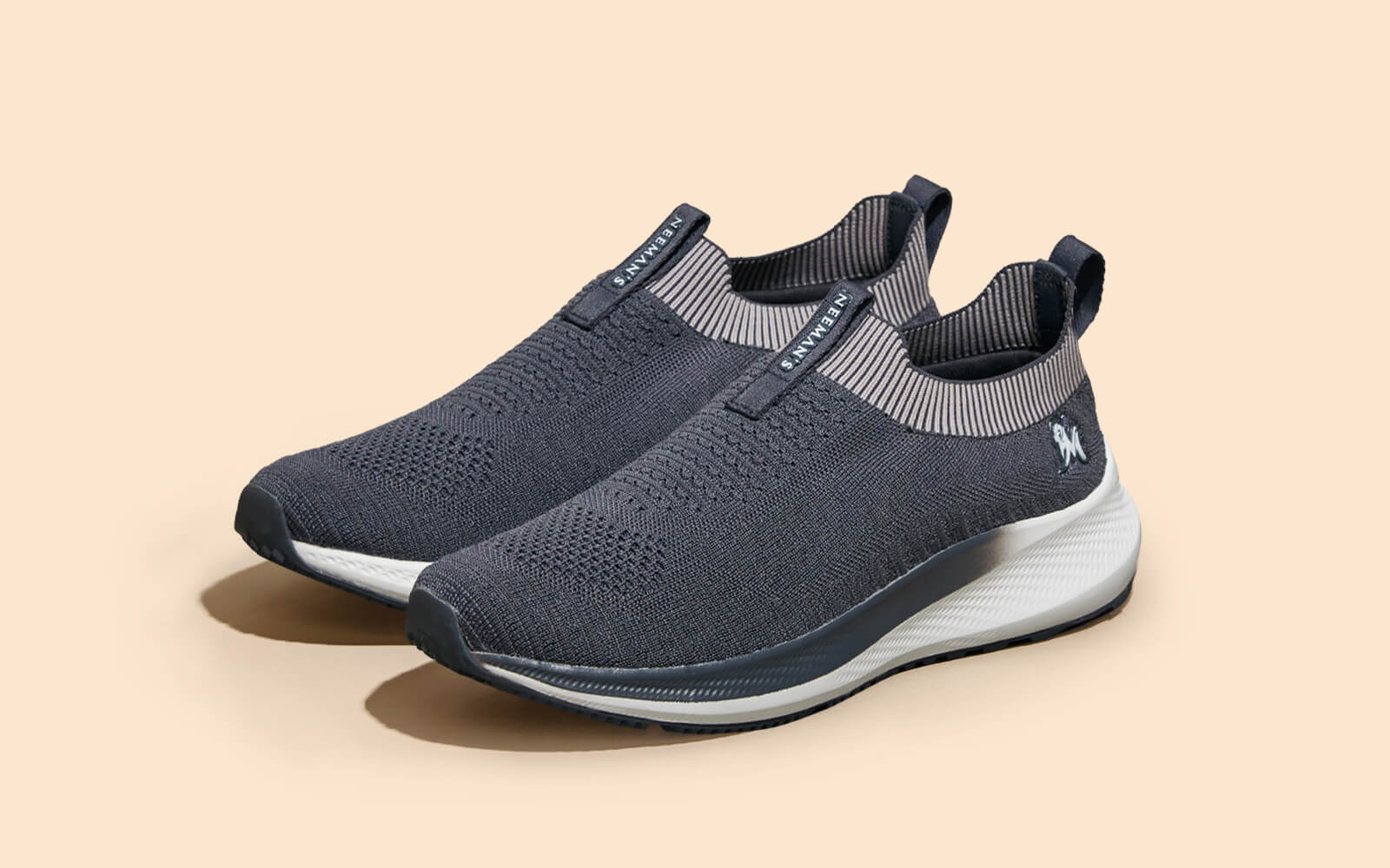 Grip Fit Slip Ons : Grey - Image 7