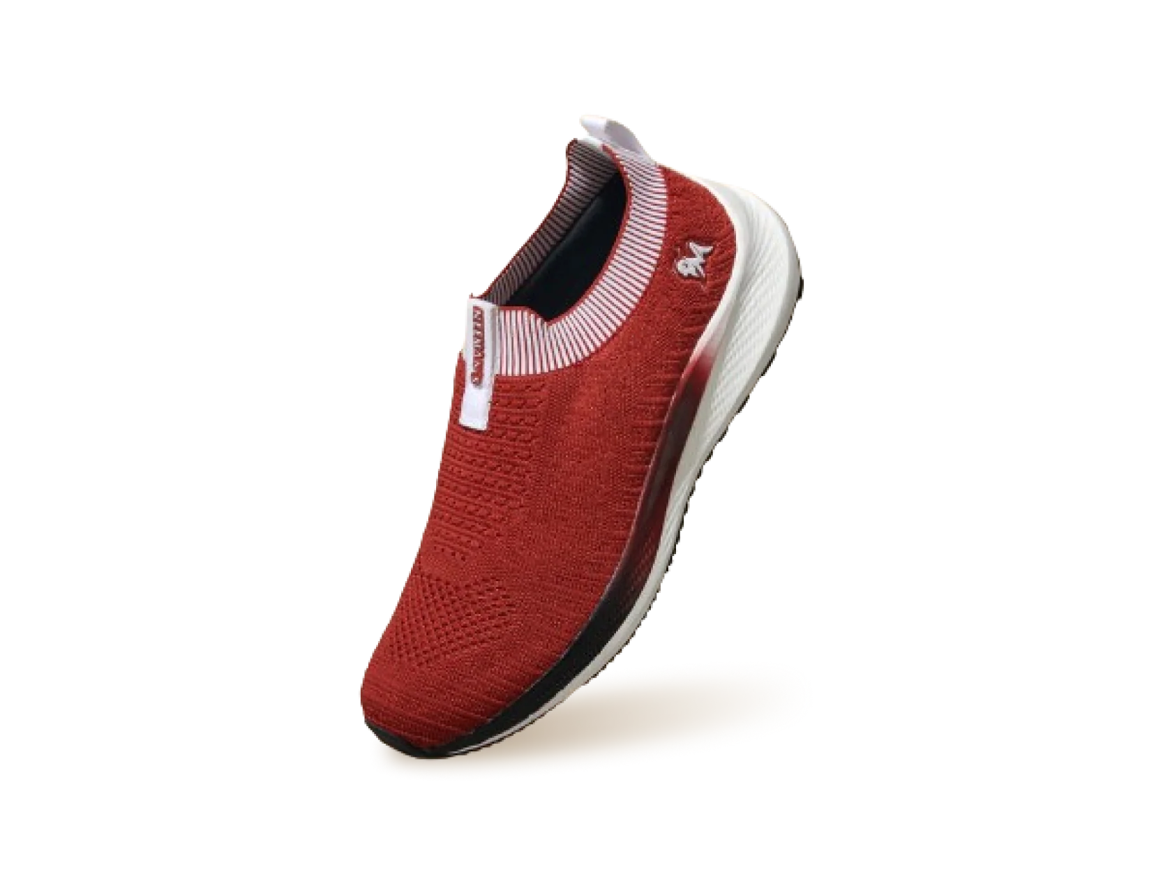 Grip Fit Slip Ons : Maroon - Image 11