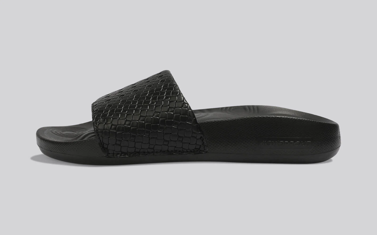 High Sprout Evoque Slides For Women : Black