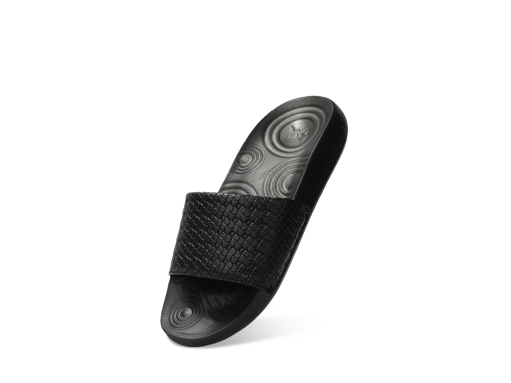High Sprout Evoque Slides For Women : Black - Image 10