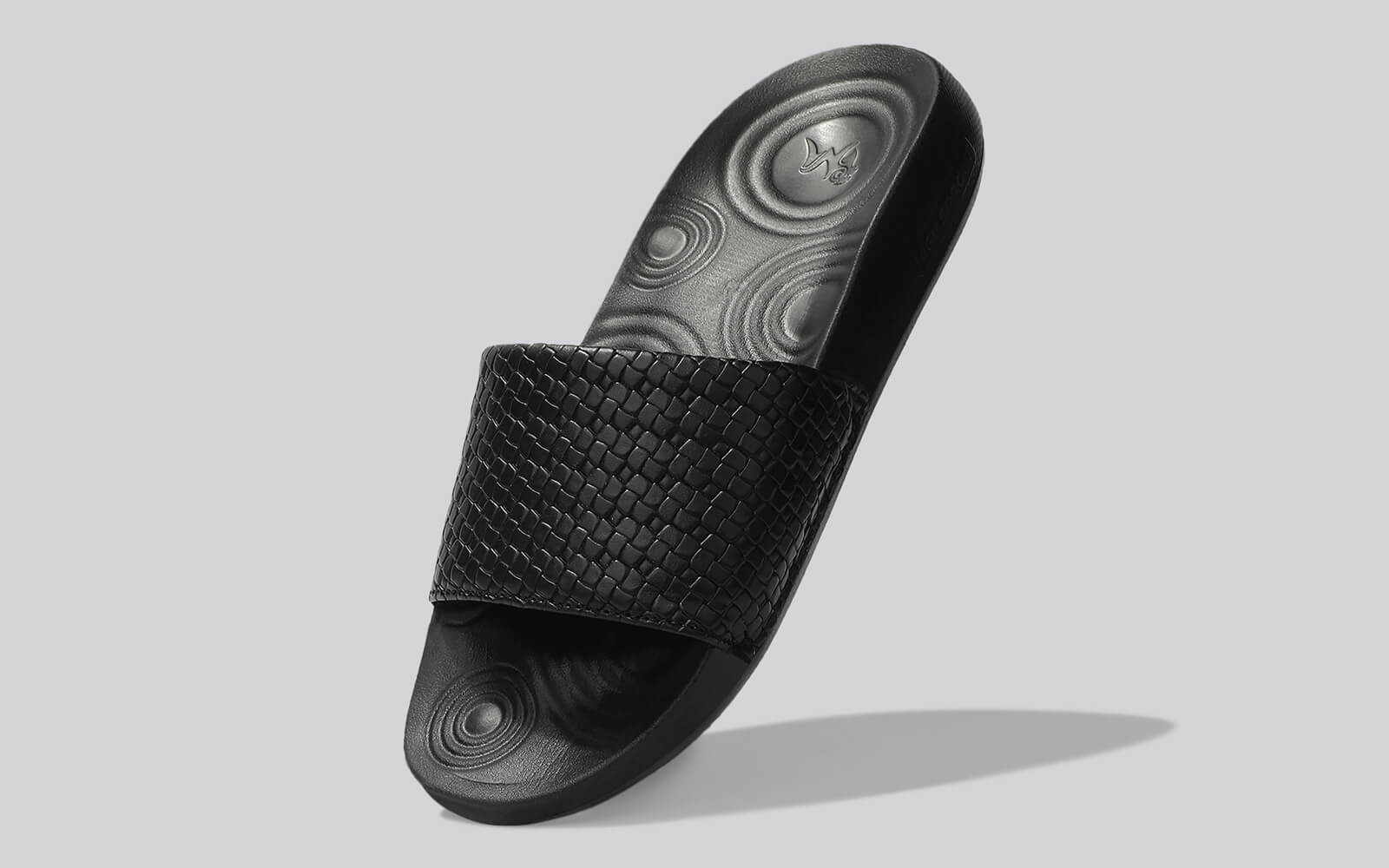 High Sprout Evoque Slides For Women : Black - Image 4