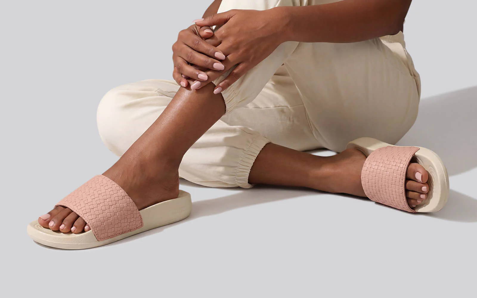 High Sprout Evoque Slides For Women : Pink - Image 7