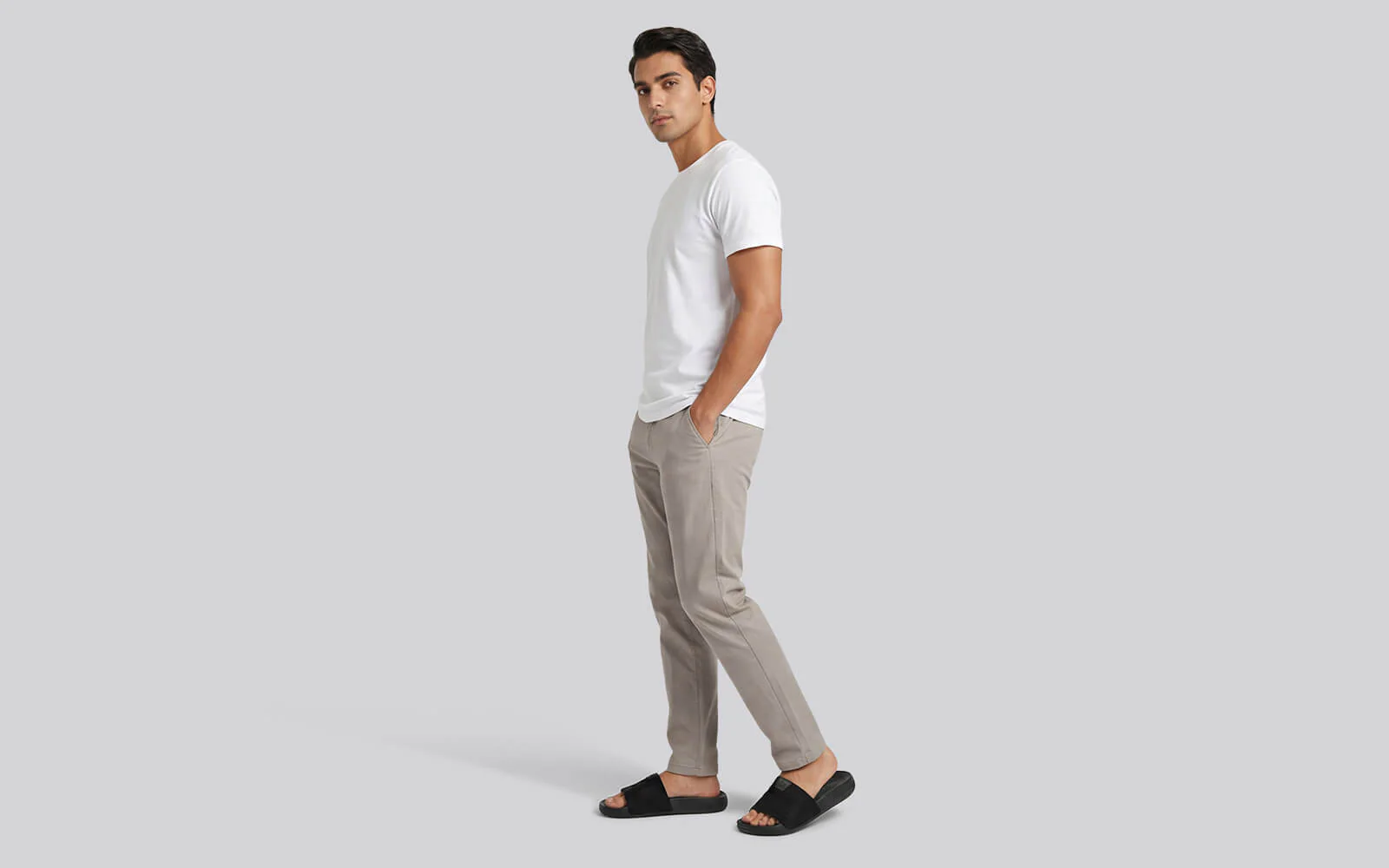 High Sprout Glideway Slides For Men : Black - Image 6