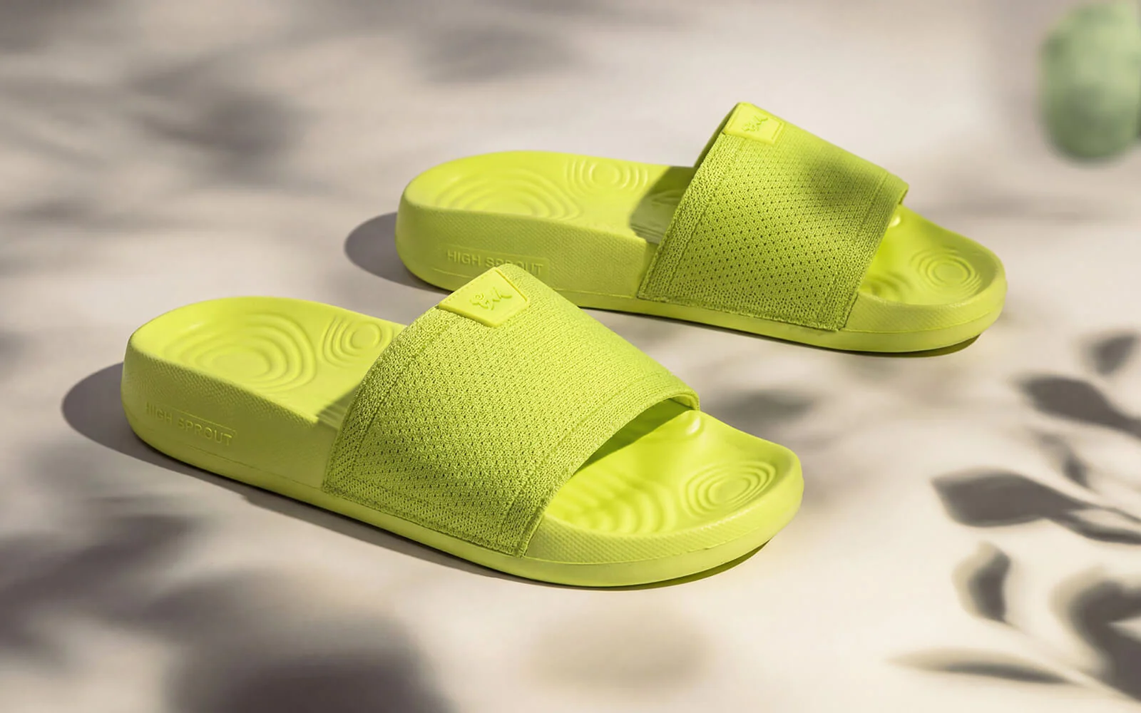 High Sprout Glideway Slides For Men : Lime - Image 2