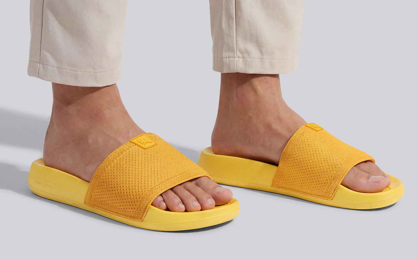 High Sprout Glideway Slides For Men : Yellow - Image 7