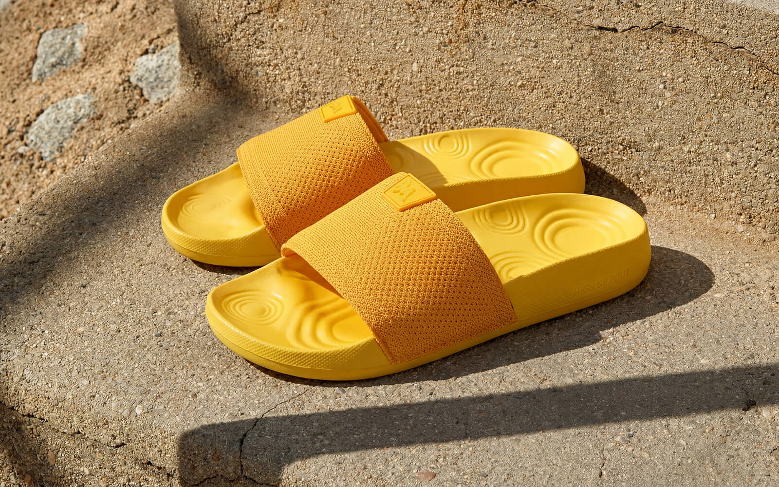 High Sprout Glideway Slides For Men : Yellow - Image 2