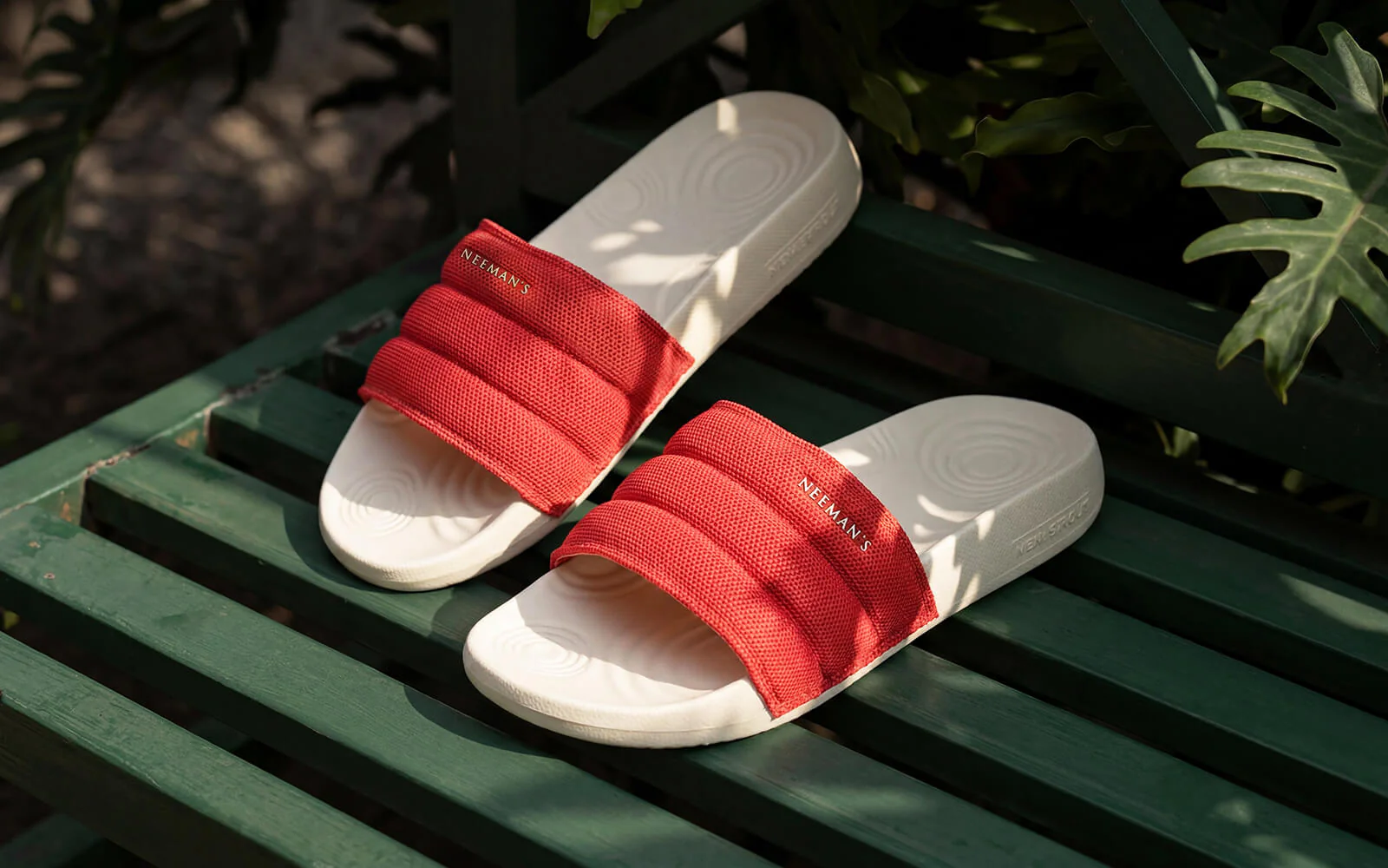 High Sprout Soother Slides For Men : Red - Image 2