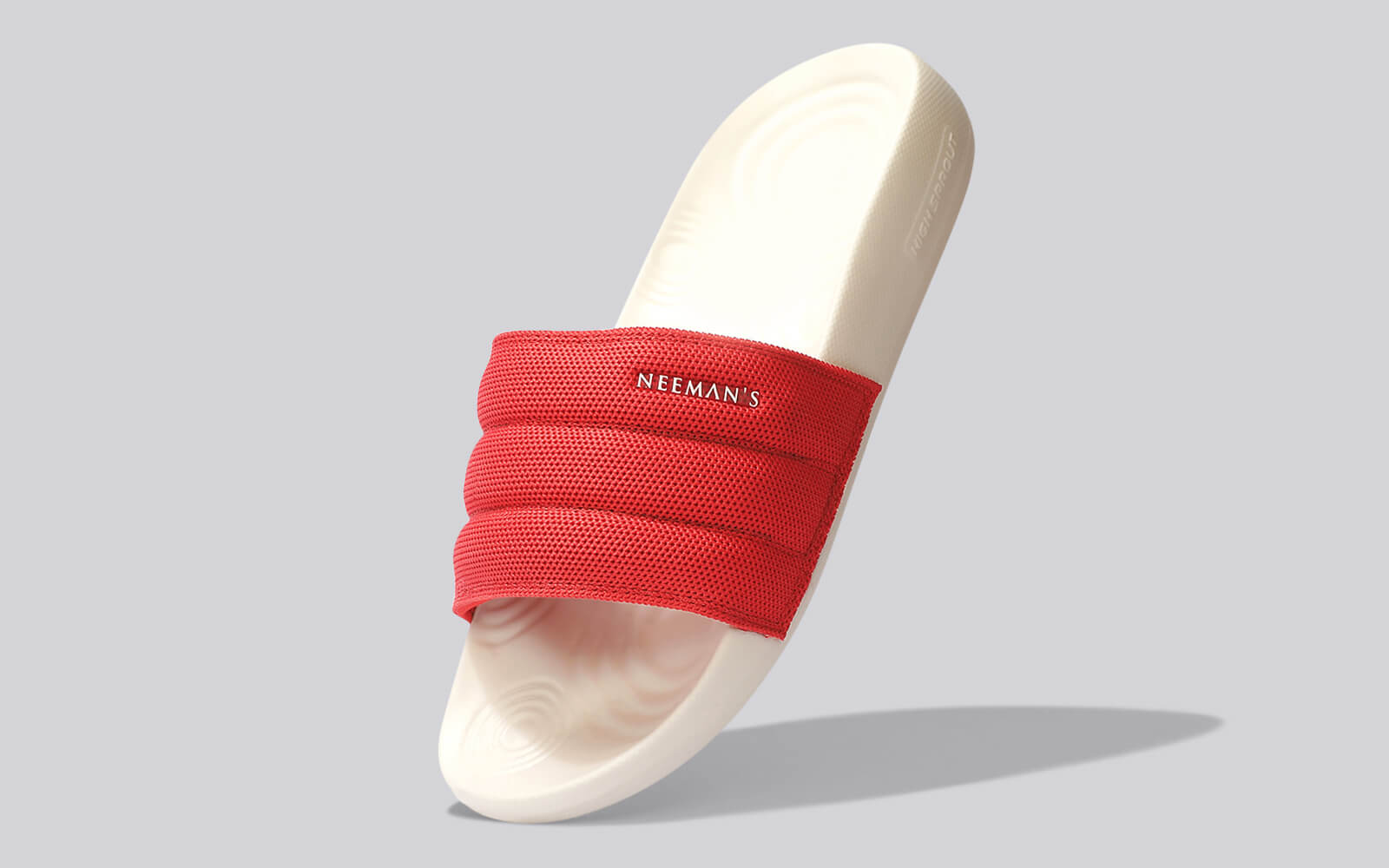 High Sprout Soother Slides For Men : Red - Image 5