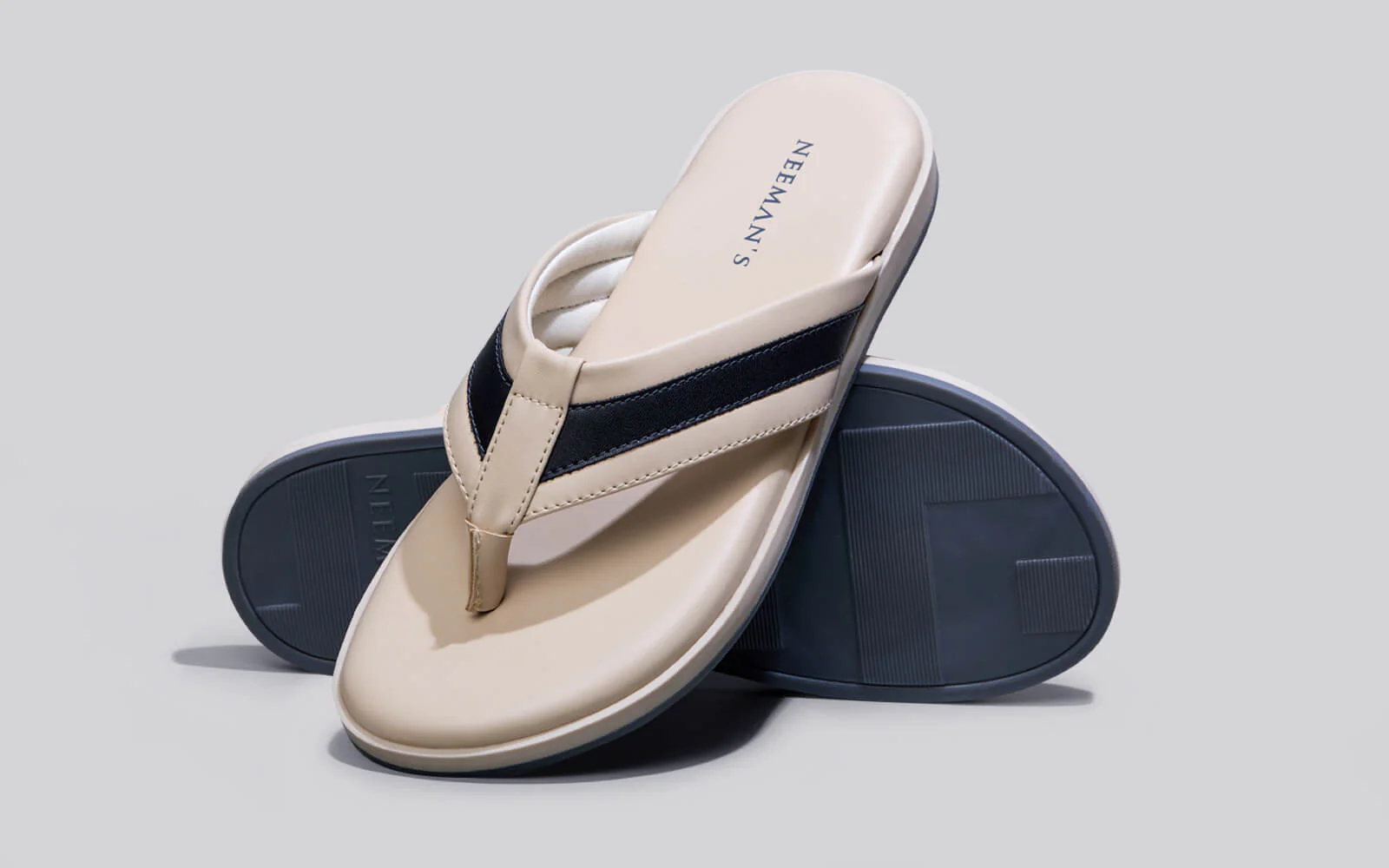 Indo-Western Flips : Ivory-Grey - Image 6