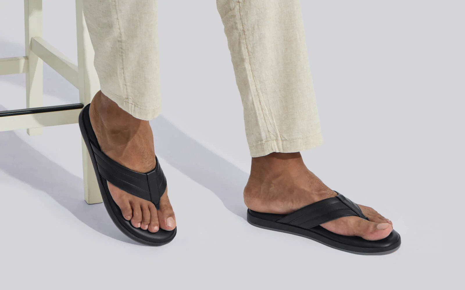 Indo-Western Flips : Black - Image 8