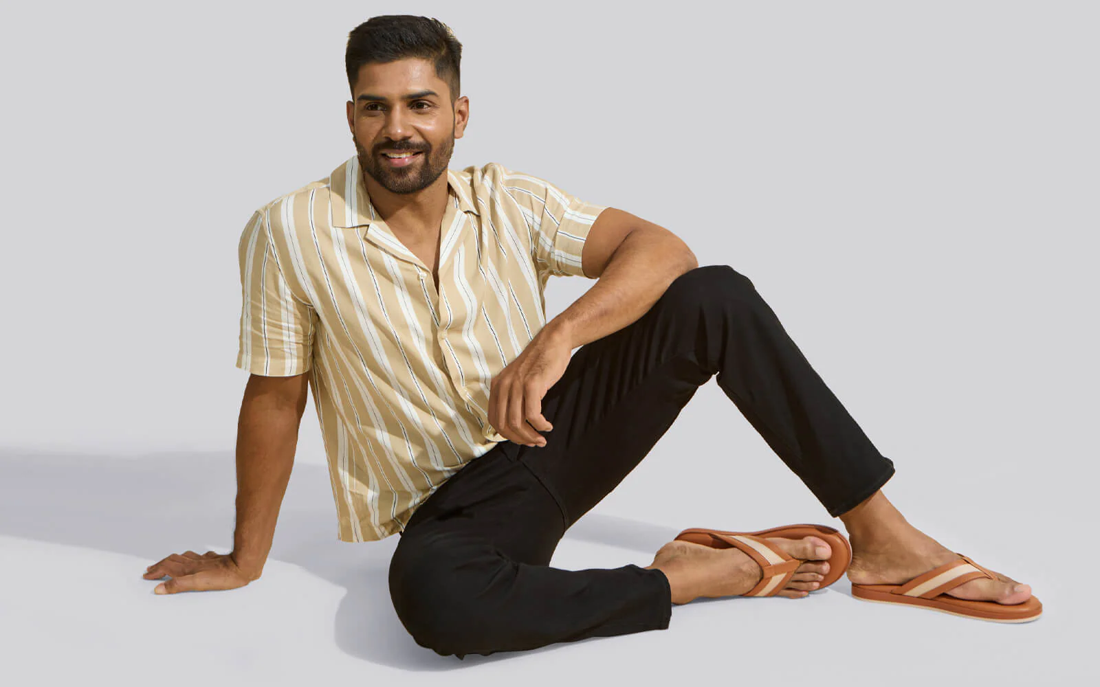 Indo-Western Flips : Tan - Image 9
