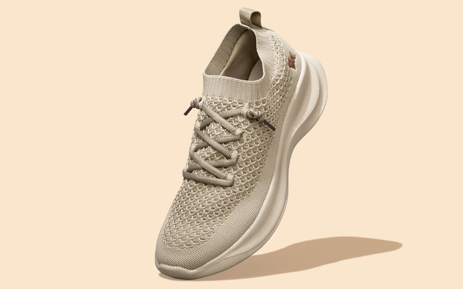 Knit Gliders For Women : Beige - Image 2