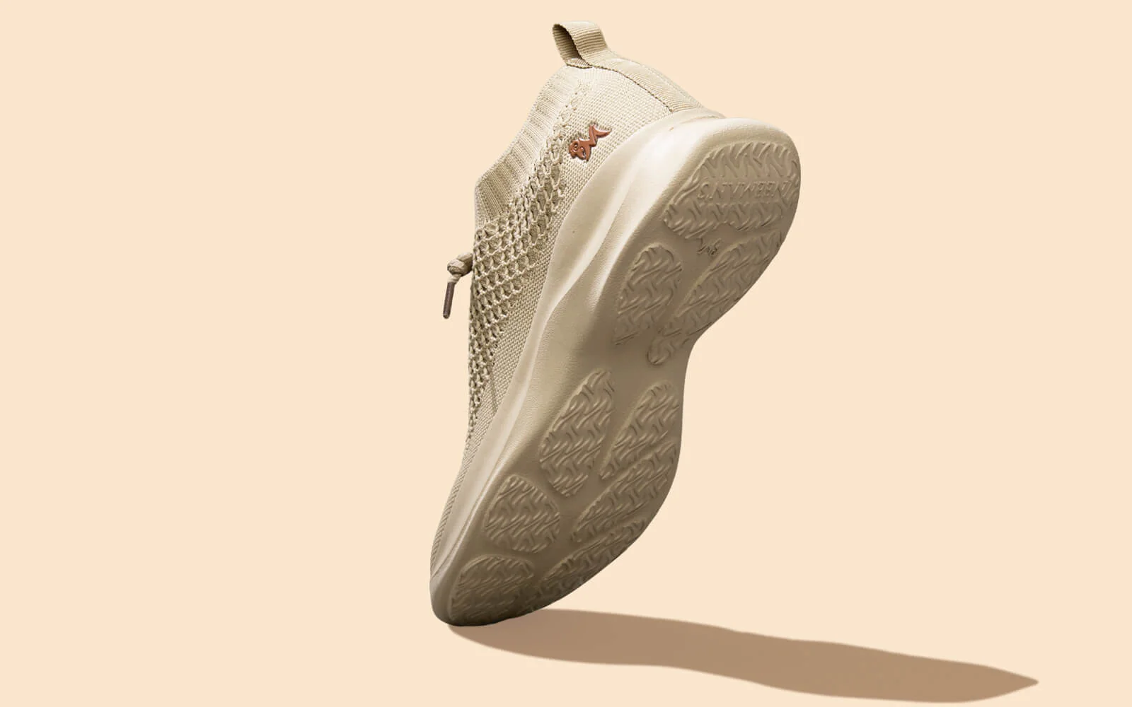 Knit Gliders For Women : Beige - Image 3