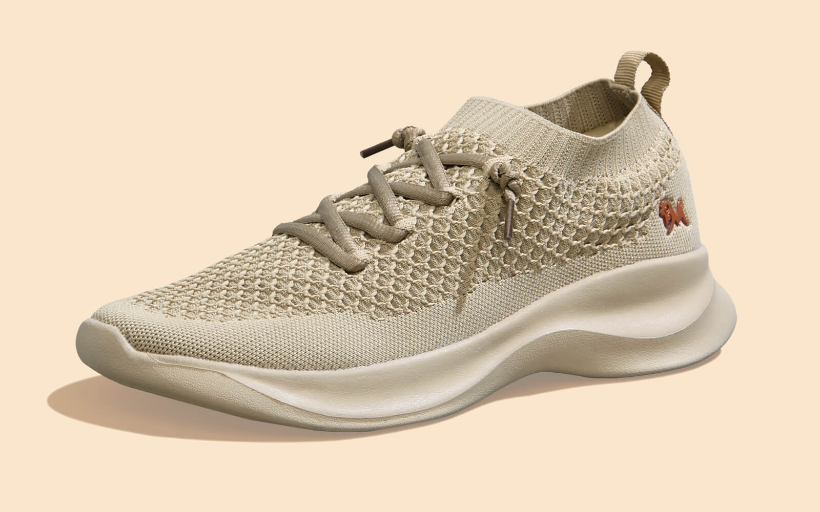 Knit Gliders For Women : Beige - Image 5