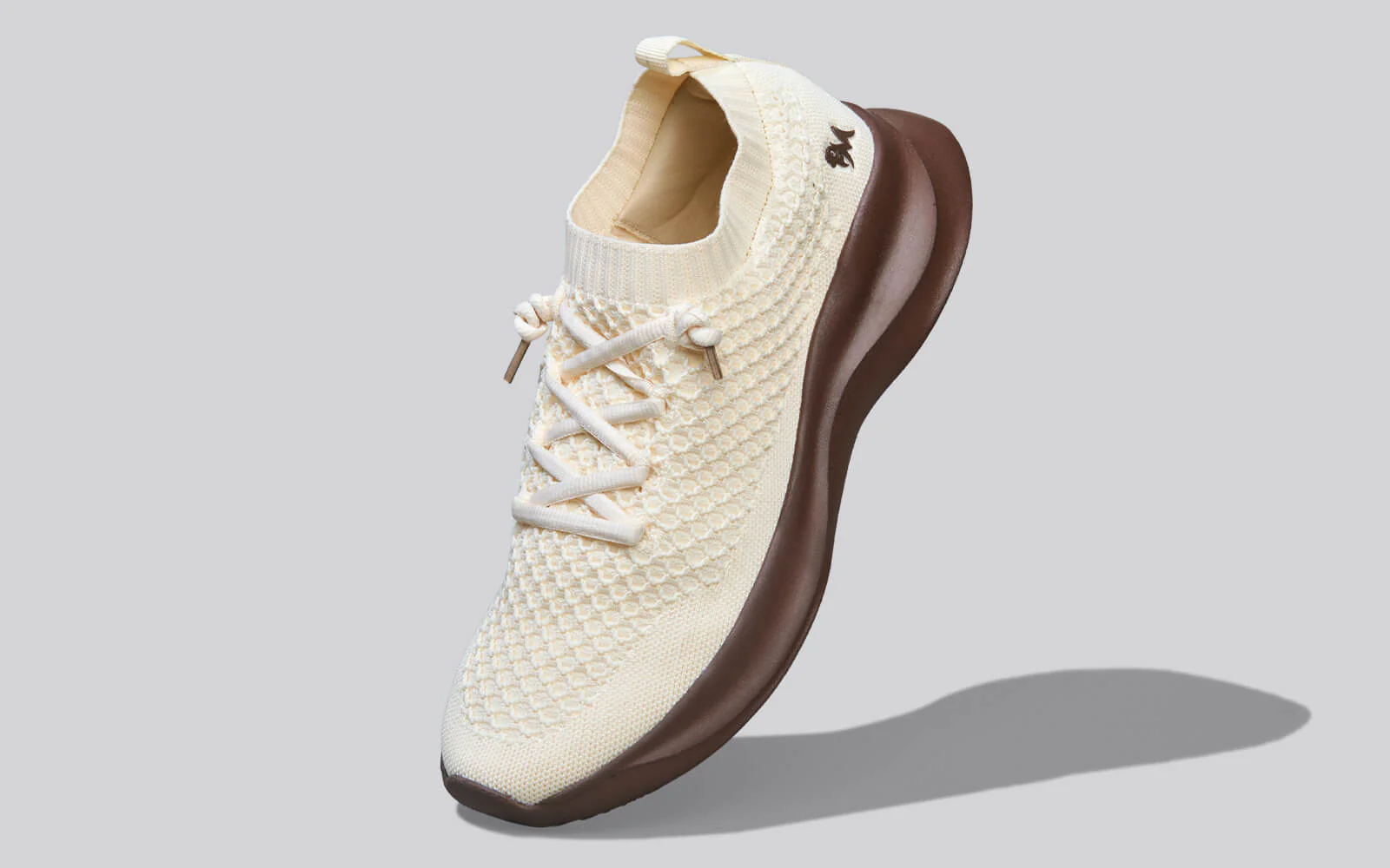 Knit Gliders : Ivory Brown - Image 2