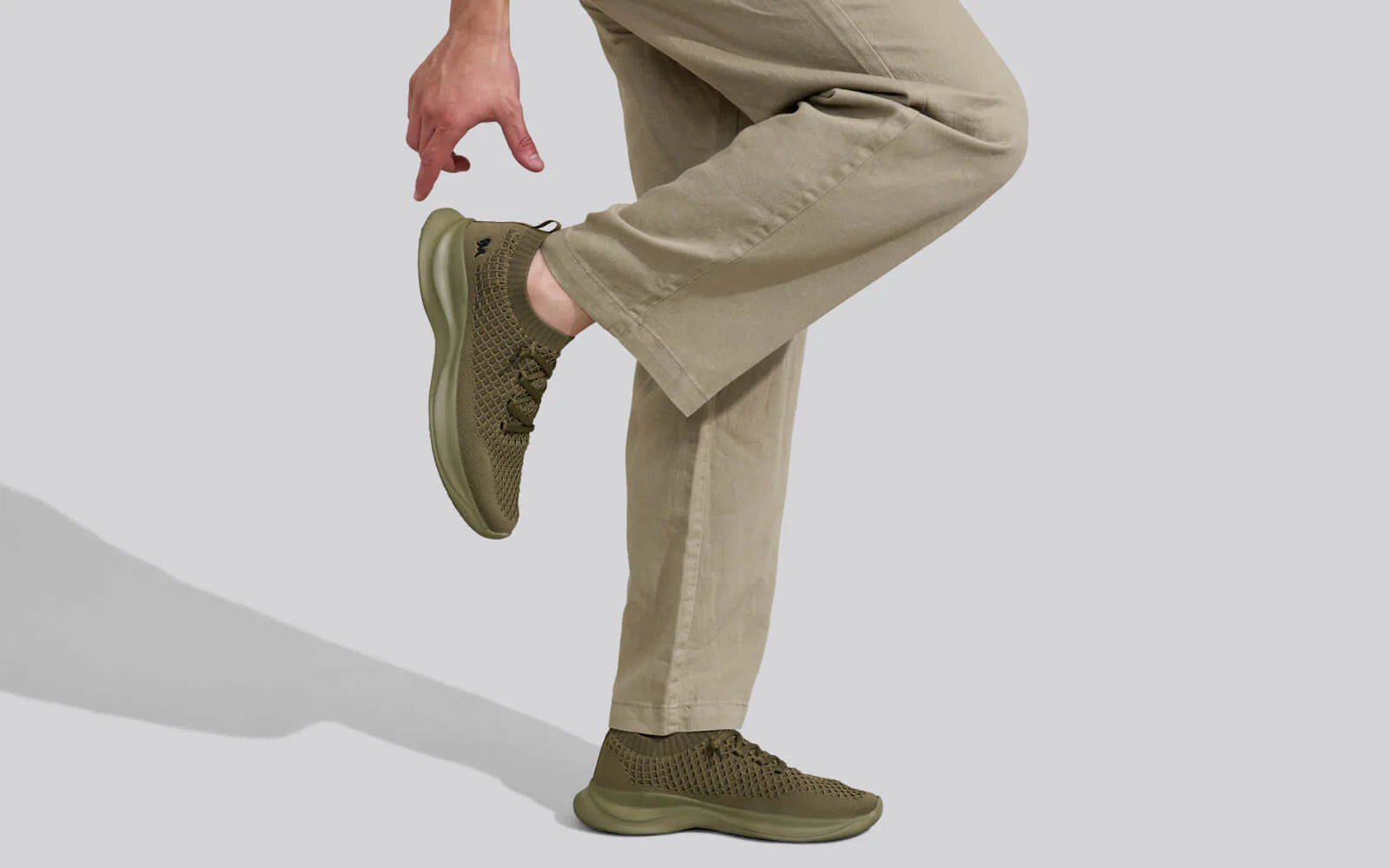 Knit Gliders : Olive - Image 8