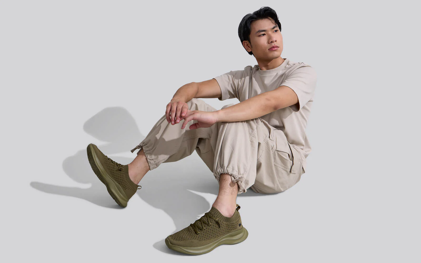 Knit Gliders : Olive - Image 9