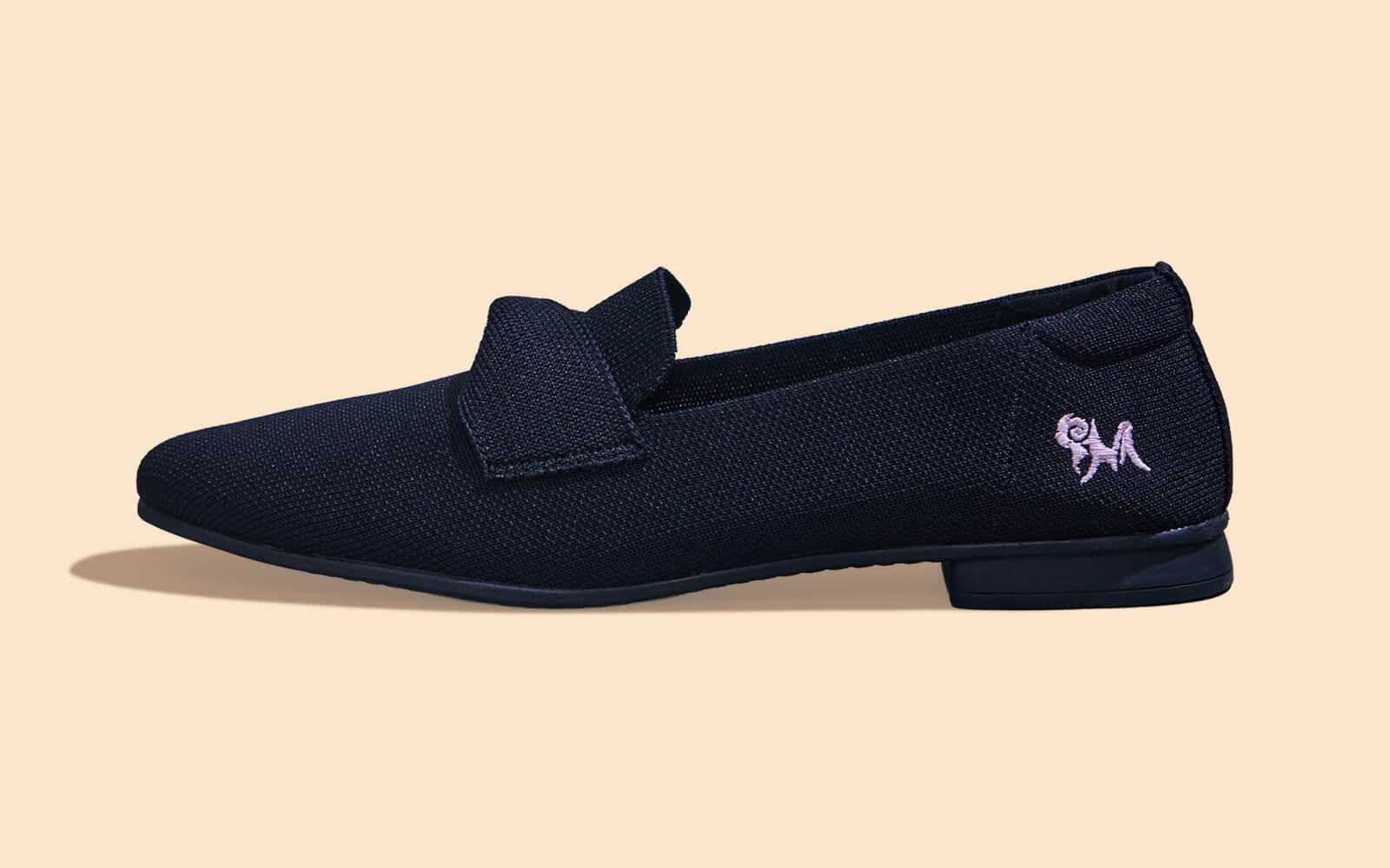 Knit Grace Loafers For Women : Black