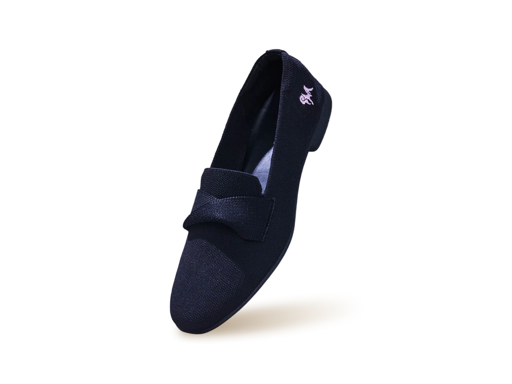 Knit Grace Loafers For Women : Black - Image 10