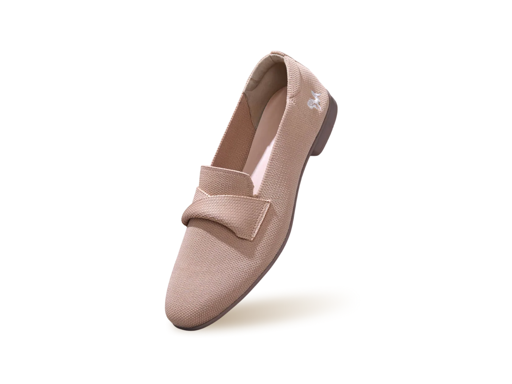 Knit Grace Loafers For Women : Beige - Image 10