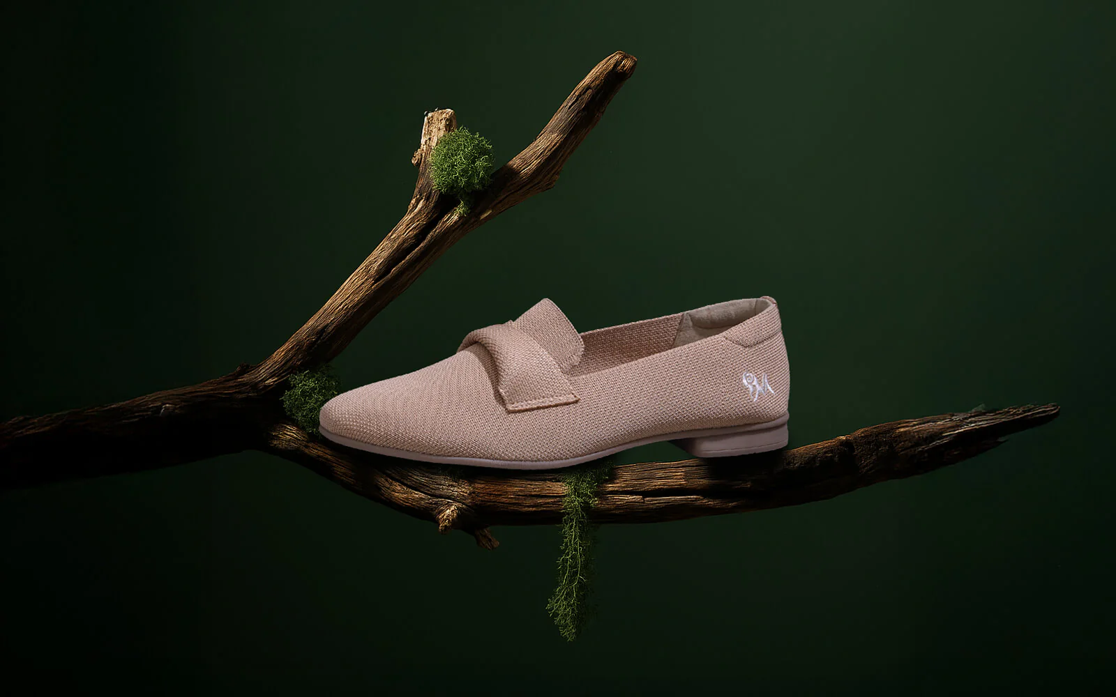 Knit Grace Loafers For Women : Beige - Image 9